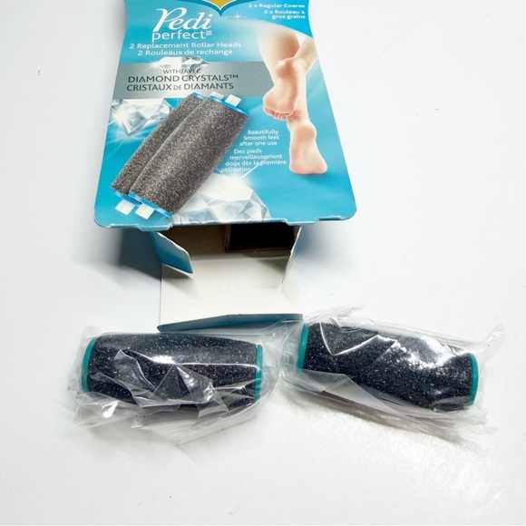 NEW Amope Pedi Perfect Regular Coarse Replacement Rollers - Picture 6 of 6